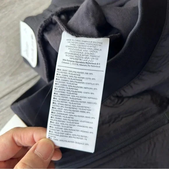 NWT NIKE SPORTSWEAR Tech Pack Oil Grey A-Line Pocket Mini Skirt - Picture 11 of 16